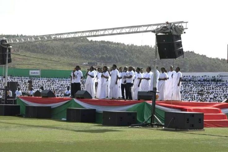 Mourners attend the state funeral of Burundi president Pierre Nkurunziza