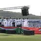 Mourners attend the state funeral of Burundi president Pierre Nkurunziza