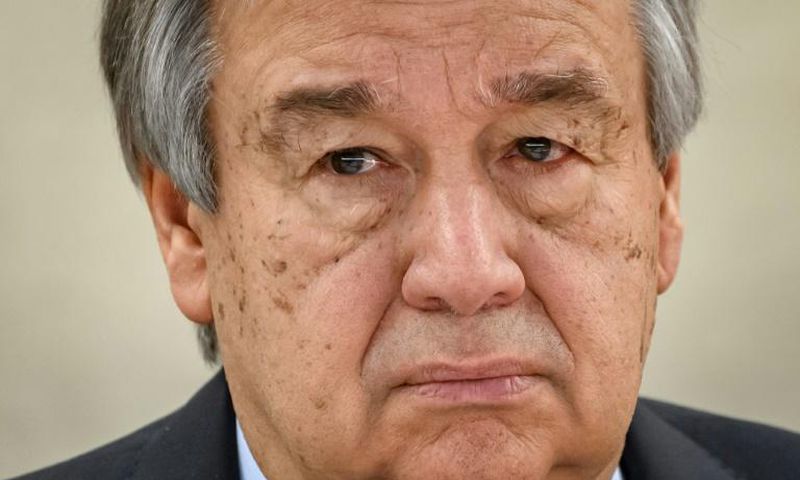 UN Secretary-General Antonio Guterres has warned that unless the world comes together to fight the virus, millions of people could die