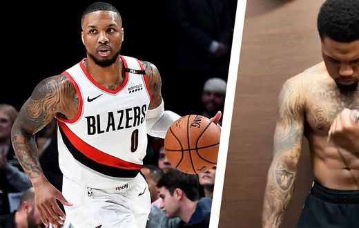 Check Out Damian Lillard's Pre-NBA Return Workouts