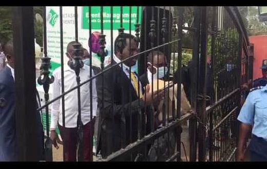Chaos as Governor Ngilu's lawyers are matched out of Assembly grounds