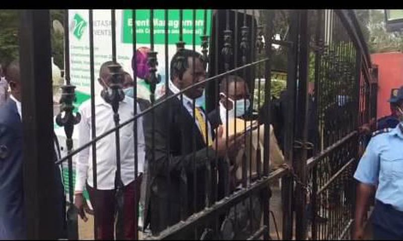 Chaos as Governor Ngilu's lawyers are matched out of Assembly grounds