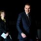 Iceland's President Gudni  Johannesson (R) is expected to win a second term