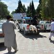 Injured mourners are taken to hospital after a suicide bomb attack on a funeral in eastern Afghanistan