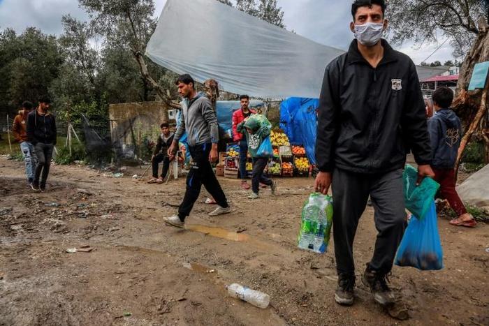 So far, the Moria camp has been spared the pandemic but others have not been so fortunate