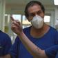 AFPTV filmed doctors like Jaques Sztajnbok (C) in Sao Paulo and other medical workers around the world in action as they battled coronavirus at work and at home