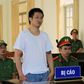 Nguyen Quoc Duc Vuong appears during a trial in Vietnam's Lam Dong province on accusations of humiliating the country's leaders