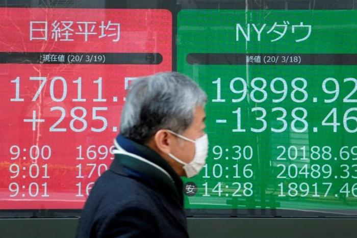 Stocks in Japan bounced after the ECB intervention