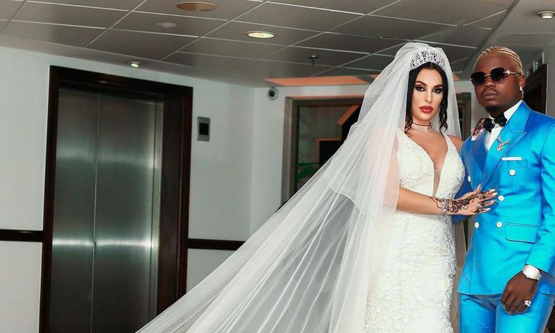 Harmonize and wife Sarah unfollow each other as cheating allegations surface online