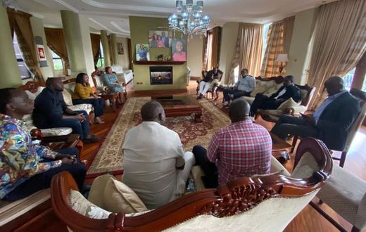 Photos of DP Ruto hanging out with Raila stir the internet