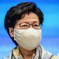 Hong Kong leader Carrie Lam denied allegations the security law would stifle freedoms