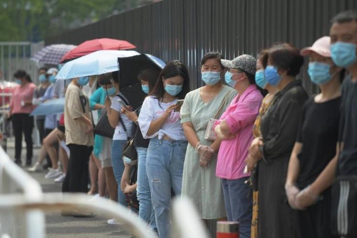 A new virus cluster has prompted fears of a resurgence of COVID-19 in China
