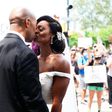 Couple Celebrates Wedding Amid Philly Protests