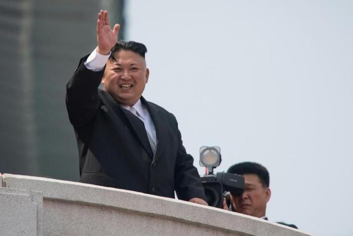 North Korean leader Kim Jong Un -- seen here in 2017 -- has made his first public appearance in nearly three weeks, state media reported, amid speculation about his health