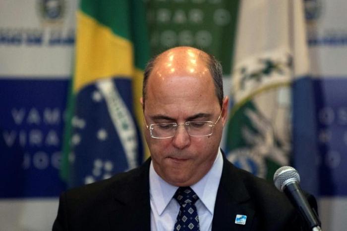 Rio de Janeiro's Governor Wilson Witzel, pictured in September 2019, has tested positive for coronavirus