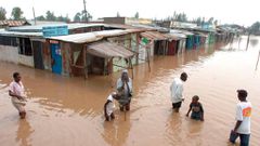 File Image. 400 families displaced in Naivasha after Marmanet Dam burst its banks