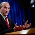 US special envoy to Venezuela Elliott Abrams is seen in Washington, DC in March 2020
