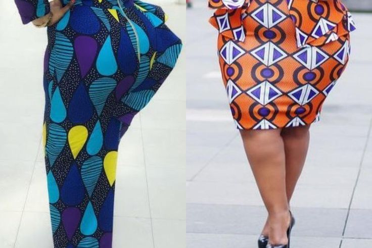 Ankara styles for curvy ladies