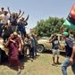 Fighters loyal to Libya's UN-recognised Government of National Accord celebrate after seizing the town of Tarhuna from forces of strongman Khalifa Haftar on June 5, 2020