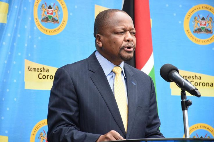 Health CS Mutahi Kagwe warns of cholera outbreak that has infected 550 people and killed 13