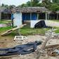 Damage caused by Harold near Vanuatu's capital Port Vila is shown on April 7. The storm is now moving towards Fiji