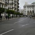 An empty street in the capital of Algeria, a country in lockdown as a measure against COVID-19 which has claimed almost 300 lives
