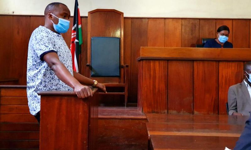 Starehe MP Charles Njagua alias Jaguar during a court appearance to answer to incitement charges