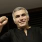 Bahraini human rights activist Nabeel Rajab, seen here in 2014, has served time for "insulting the state", spreading false news, and "publicly offending a foreign country" -- Bahrain's neighbour Saudi Arabia