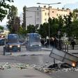 Socialist mayor Francois Rebsamen criticised what he said was an insufficient police response over the weekend