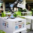 The robot can be controlled remotely with a laptop or tablet, reducing the risk to cleaners of becoming infected with the virus, which has killed over 140,000 people worldwide
