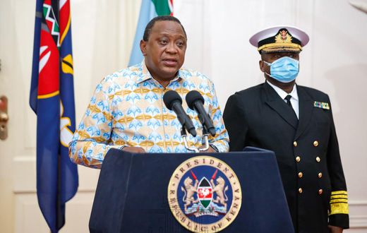 President Uhuru Kenyatta (Courtesy)