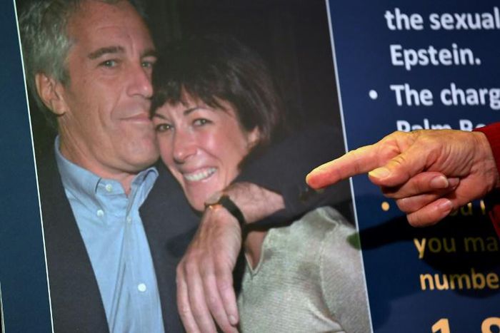 Acting US Attorney for the Southern District of New York, Audrey Strauss, announces charges against Ghislaine Maxwell -- shown here with the late disgraced financier Jeffrey Epstein