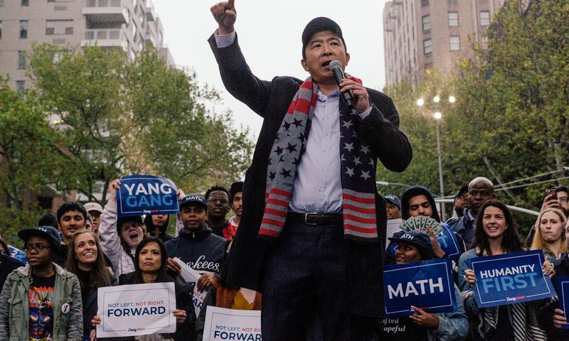 Andrew Yang May Be Out, but His Basic Income Idea Is Getting a Second Look