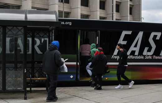 No Bus Service. Crowded Trains. Transit Systems Struggle With the Virus.