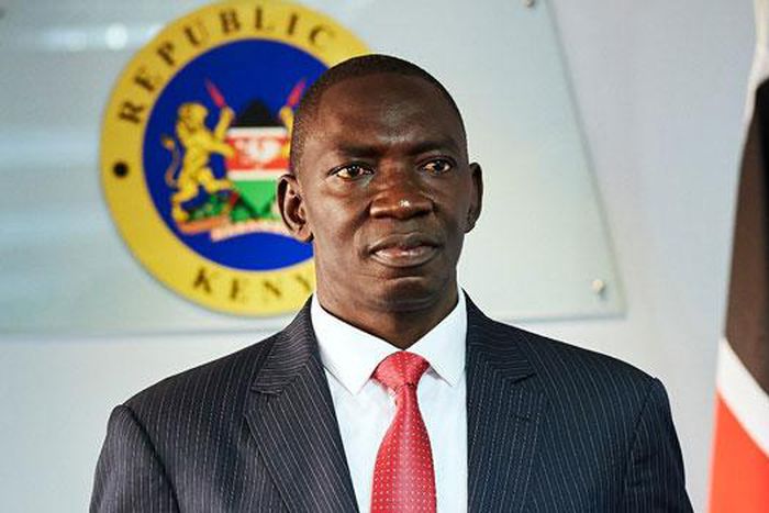 File image of Government spokesman Col Cyrus Oguna