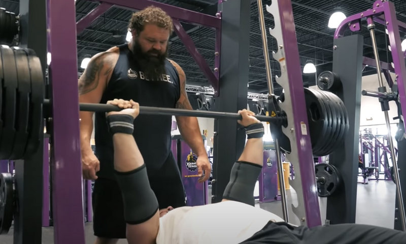 Brian Shaw and Robert Oberst Hit Planet Fitness