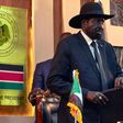 The UN has extended an arms embargo on South Sudan even though President Salva Kiir, seen here, and Riek Machar, the rebel leader who is now first vice president, have made a deal to form a unity government