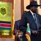 The UN has extended an arms embargo on South Sudan even though President Salva Kiir, seen here, and Riek Machar, the rebel leader who is now first vice president, have made a deal to form a unity government