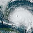 A satellite image from September 2019 of Tropical Storm Dorian. US forecasters predict an 'above normal' 2020 Atlantic hurricane season