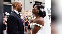 'Why We Had Our Wedding At A BLM Protest'