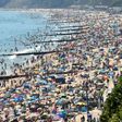 The arrival of thousands of people resulted in gridlock on the roads, widespread illegal parking and overnight camping as well as anti-social behaviour
