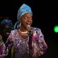 Beninese singer-songwriter Angelique Kidjo, shown here at the 2020 Grammys, says coronavirus exposes how "greed has fragilized our system"