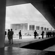 Brasilia, the futuristic city  inaugurated as Brazil's capital on April 21, 1960