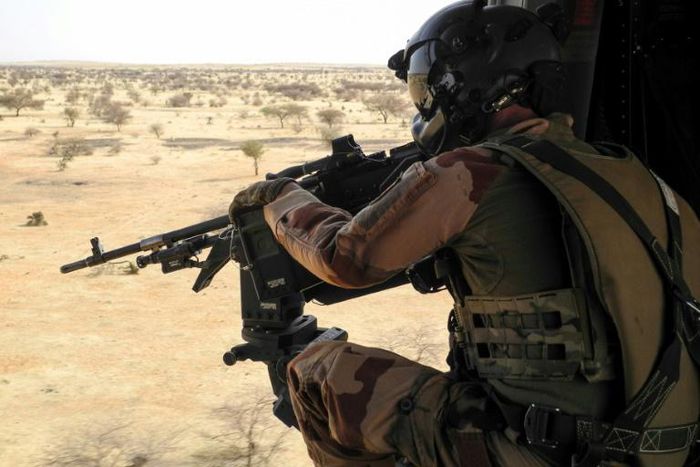 On patrol: France has committed more than 5,000 troops to its anti-jihadist force in the Sahel