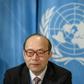 China's priority is first beating the pandemic -- and secondly countering the "absurd and ridiculous" US politicisation of the new coronavirus, Chinese UN ambassador Chen Xu (pictured February 2020) told reporters