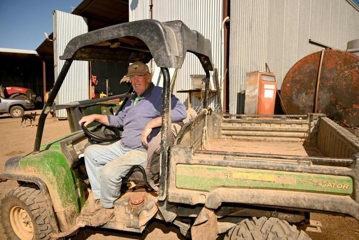Kevin Tongue says farmers like him are for the first time in a long while confident enough to plant crops