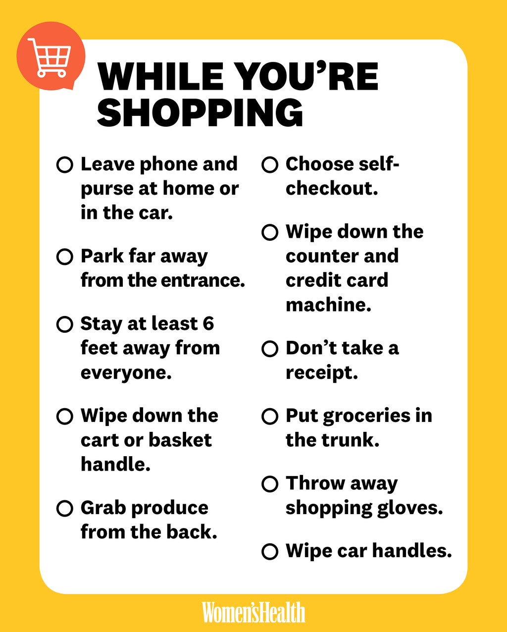 How To Go To The Store Safely During COVID-19