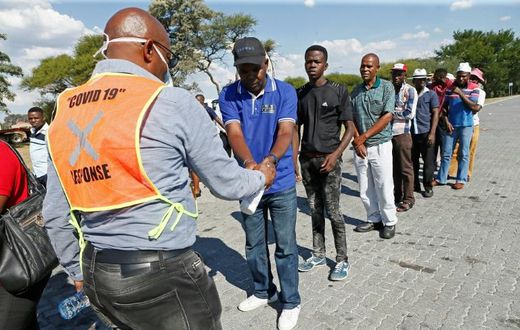 South Africa's economy was already in bad shape before the coronavirus hit