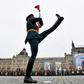 Putin was forced to announce the parade's delay in mid-April as coronavirus infections surged. The picture is from last year's event