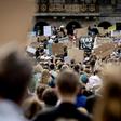 Protesters demonstrated in Amsterdam over the death of George Floyd in Minnesota